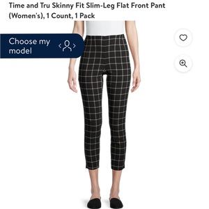 Women’s skinny cropped work slacks